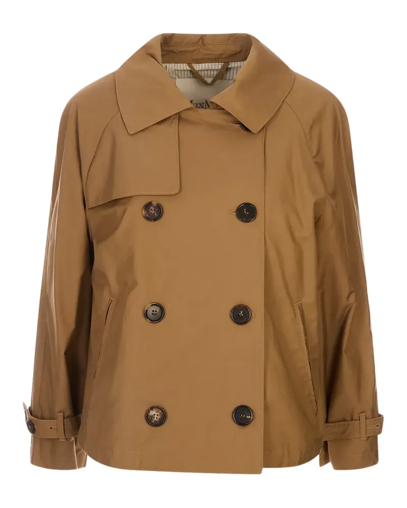 Max Mara double-breasted buttoned jacket - Nude Nude