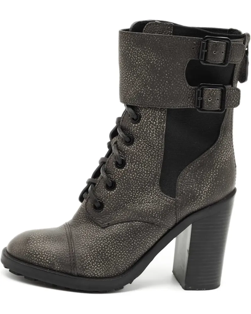 Tory Burch Broome Stiefel mit Schnallenverschluss - Grau Grau