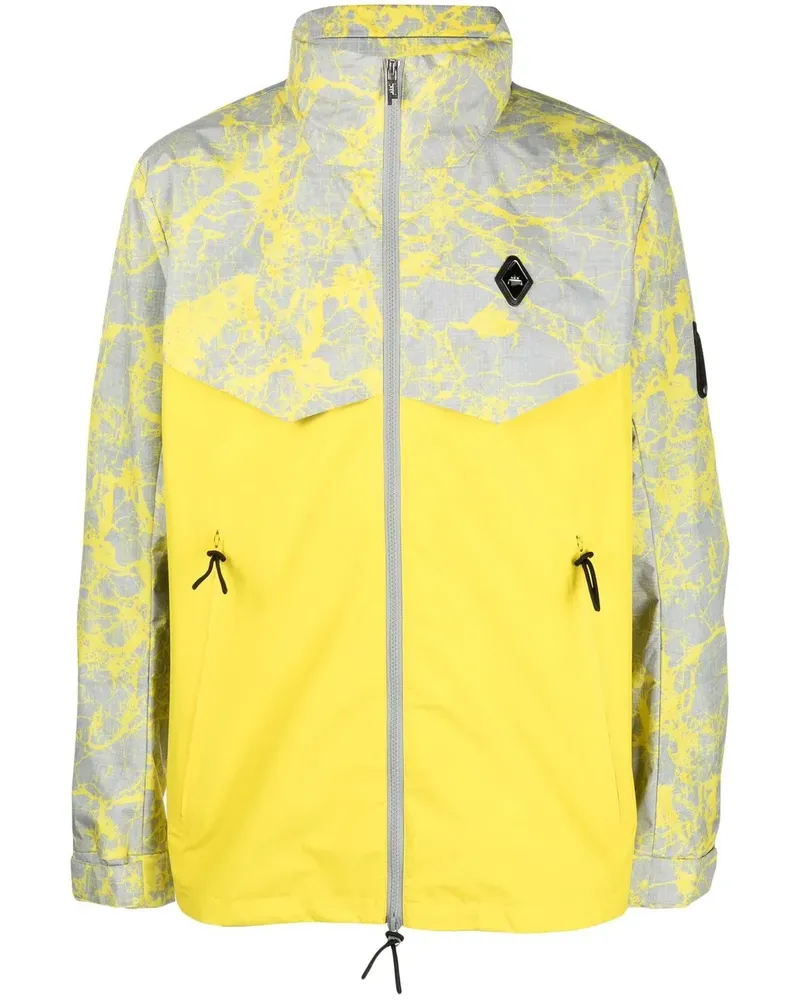 ACW* Grisdale Jacke mit Marmor-Print - Gelb Gelb