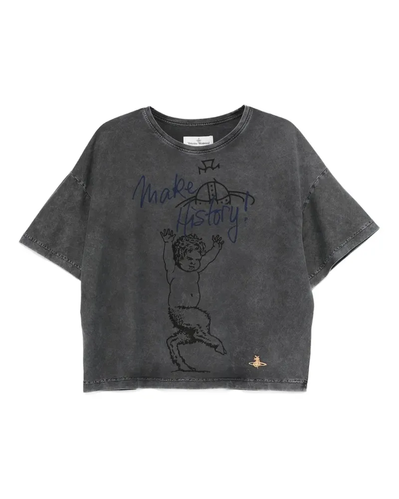 Vivienne Westwood Fawn Box T-Shirt - Grau Grau