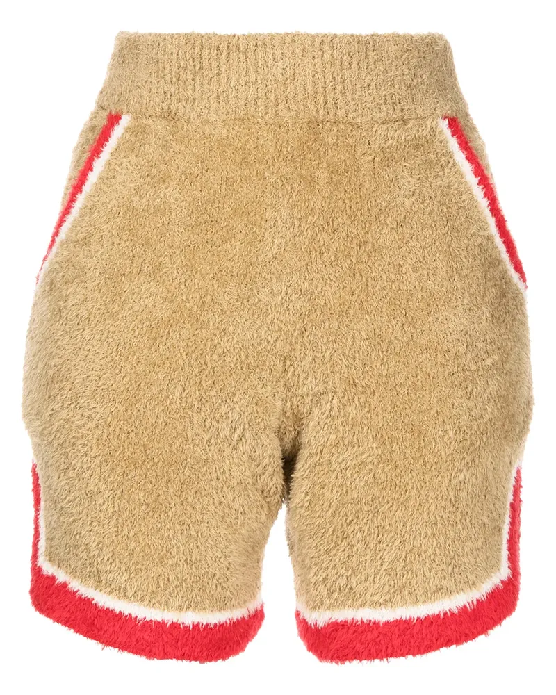 Undercover Shorts mit Streifen - Braun Braun
