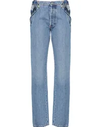 COPERNI Open Hip Jeans mit geradem Bein Blau