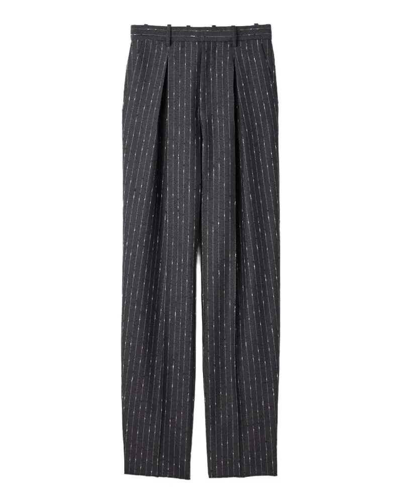 Jacquemus The Losange pleated tailored trousers - Grau Grau