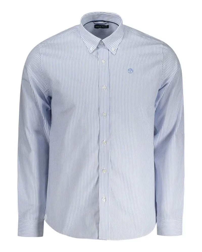 North Sails striped button-down shirt - Blau Blau