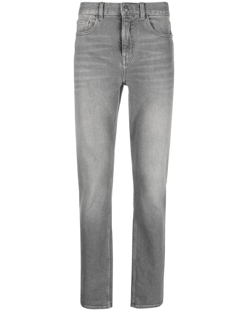 Zadig & Voltaire Cropped-Jeans mit Stone-Wash-Optik - Grau Grau