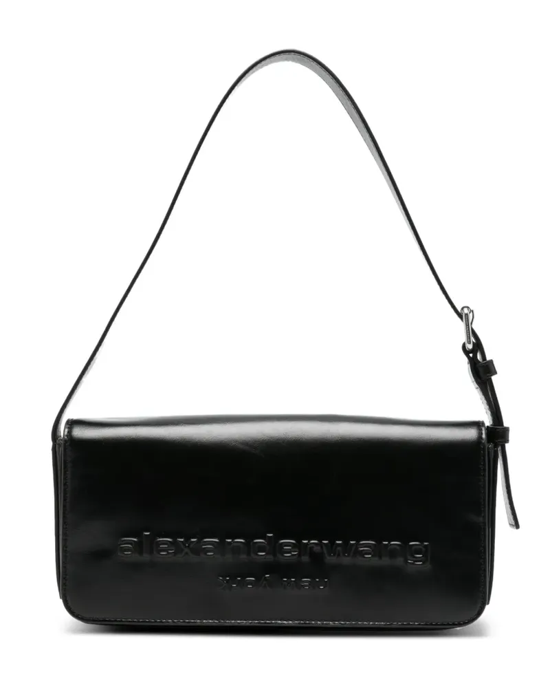 Alexander Wang Punch Flap Schultertasche - Schwarz Schwarz