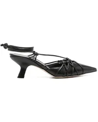 Vic Matié Chanel Sandalen 60mm Schwarz