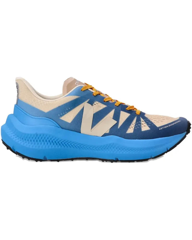 VEJA Sneakers mit Logo-Print - Blau Blau