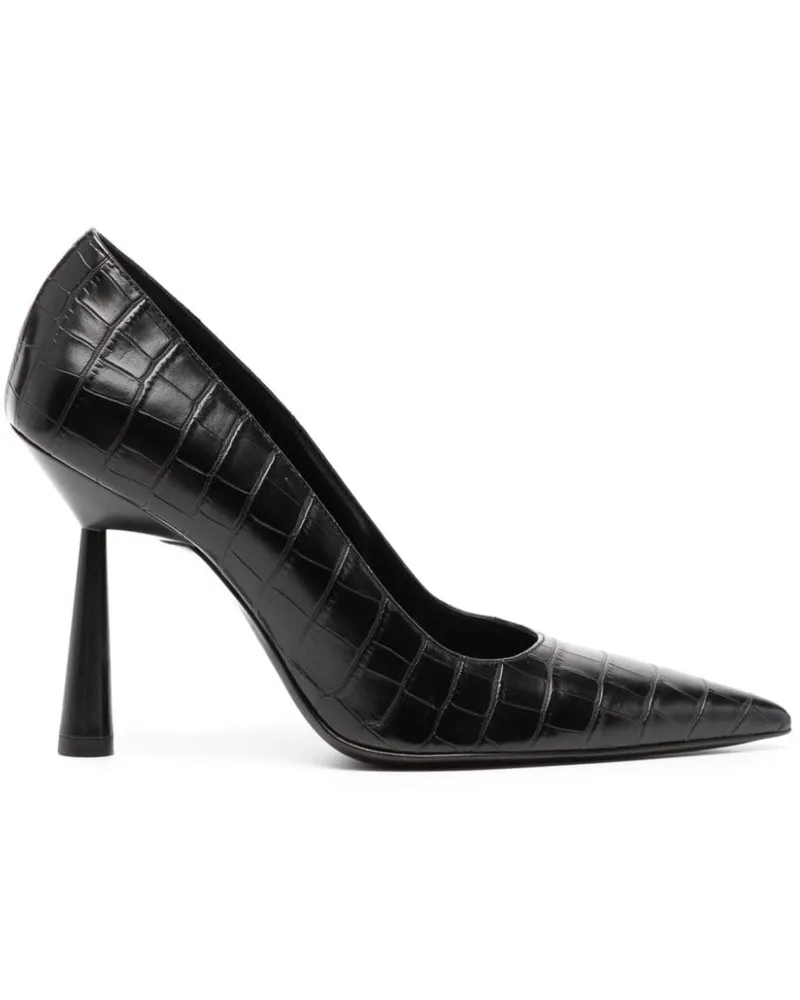Gia Borghini Balantine Pumps 70mm - Schwarz Schwarz