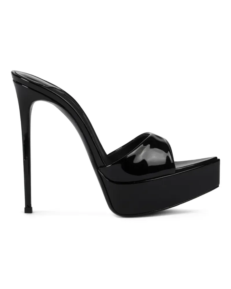 Le Silla Uma Plateau-Mules - Schwarz Schwarz