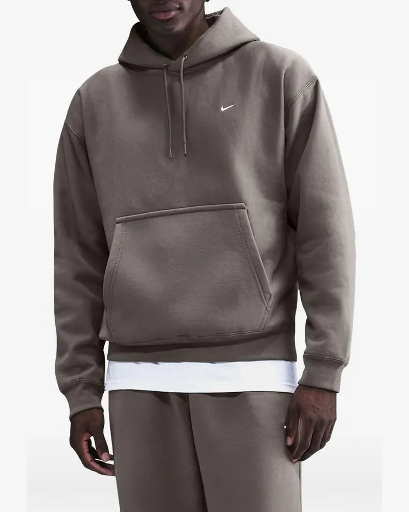 Nike Solo Swoosh hoodie - Braun Braun
