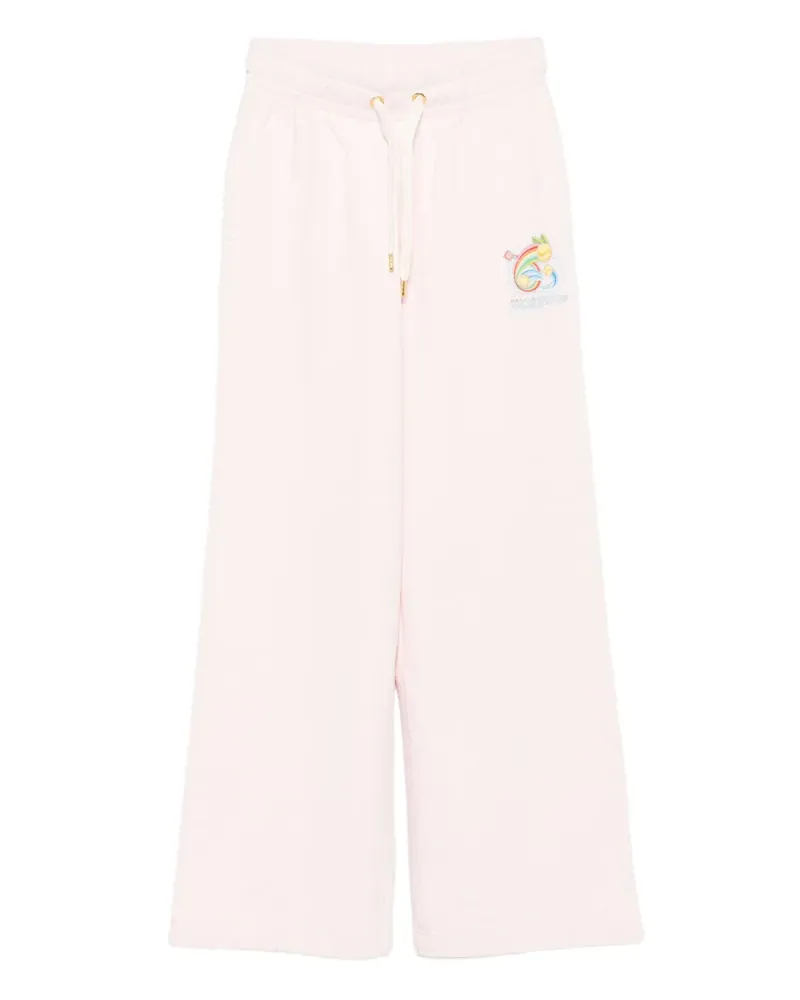 Casablanca Paris Jogginghose mit Logo-Print - Rosa Rosa