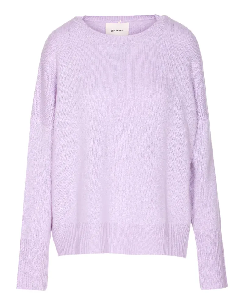 Lisa Yang Kaschmirpullover mit Rundhalsausschnitt - Violett Violett