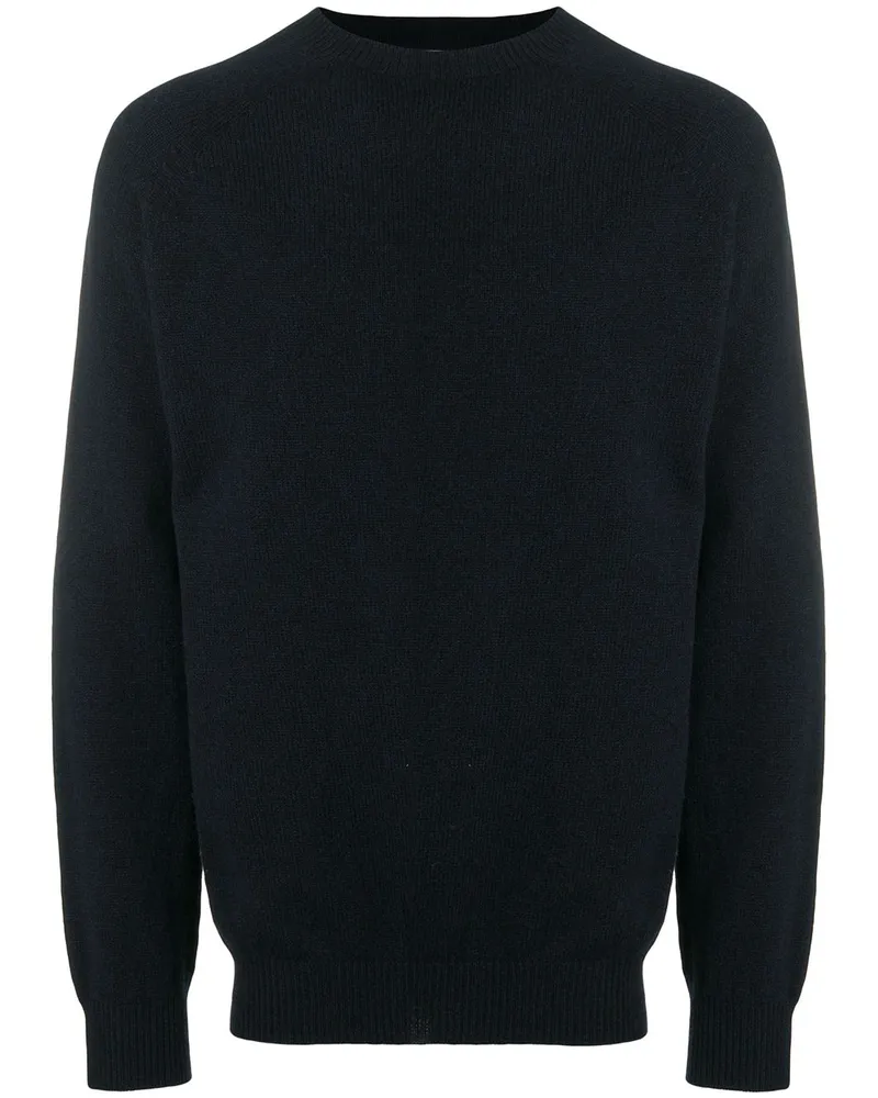 Sunspel Pullover mit Rundhalsausschnitt - Blau Blau