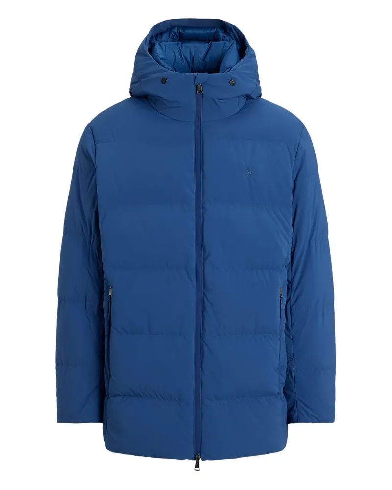 Ralph Lauren Gefütterte Kapuzenjacke - Blau Blau