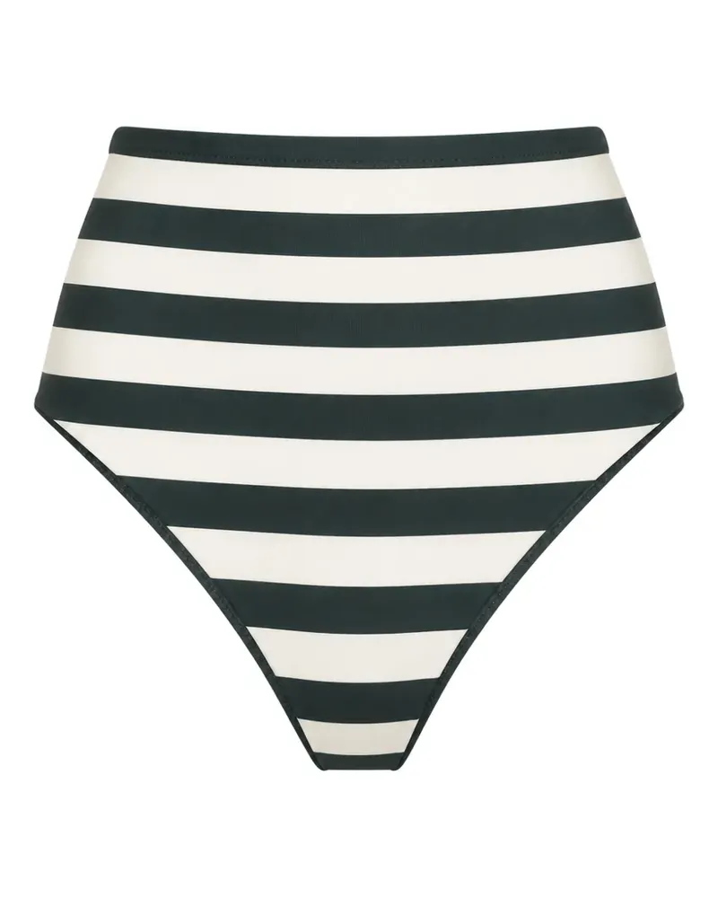 BONDI BORN Poppy striped bikini bottoms - Grün Grün