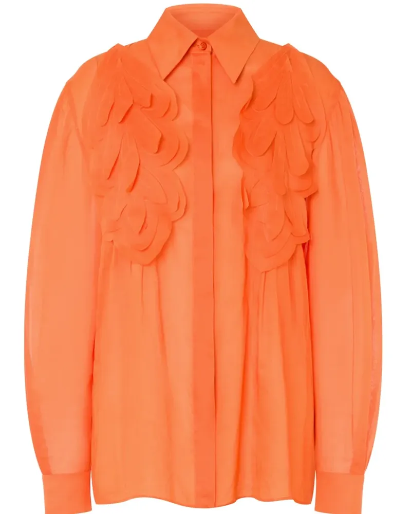 Alberta Ferretti Bluse aus Baumwolle - Orange Orange