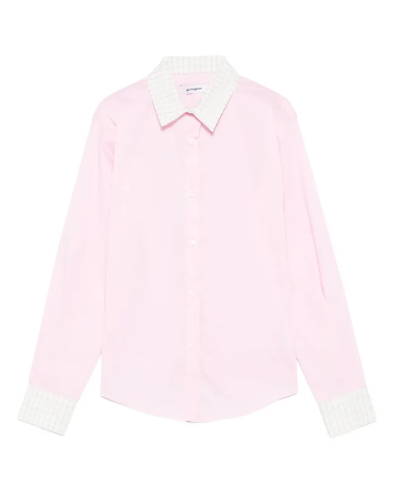 GIMAGUAS Hemd mit Vichy-Karo - Rosa Rosa