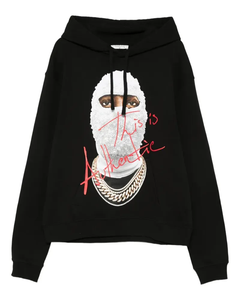 IH NOM UH NIT Hoodie mit grafischem Print - Schwarz Schwarz