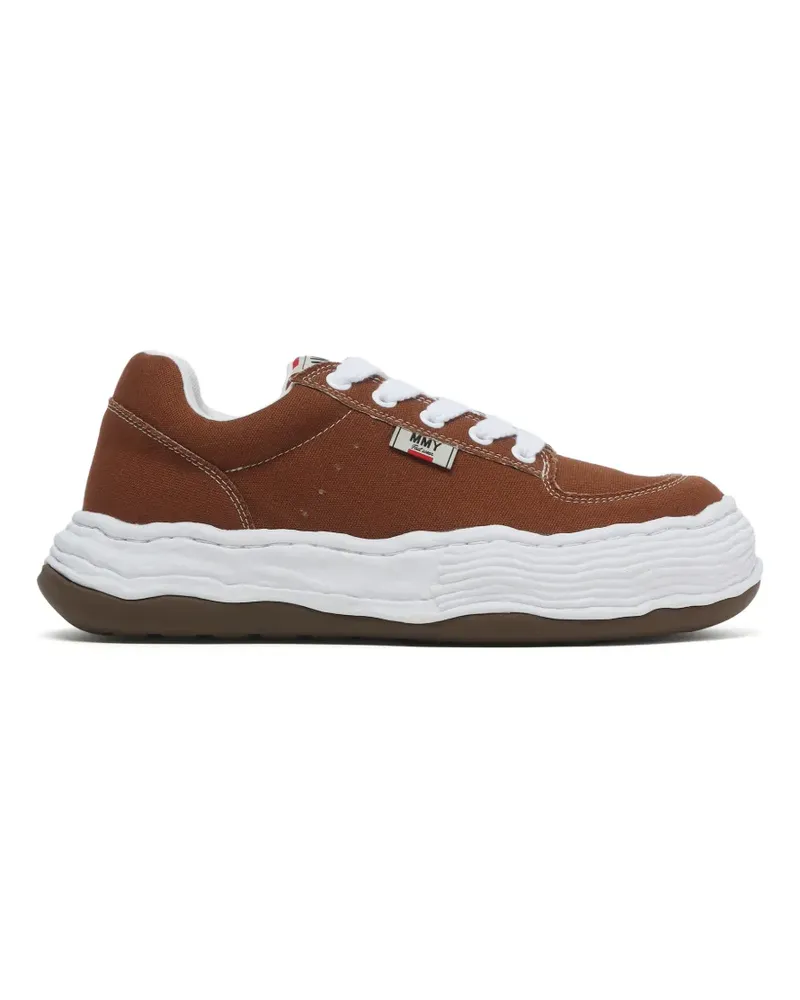 MIHARAYASUHIRO Oliver lace-up sneakers - Braun Braun