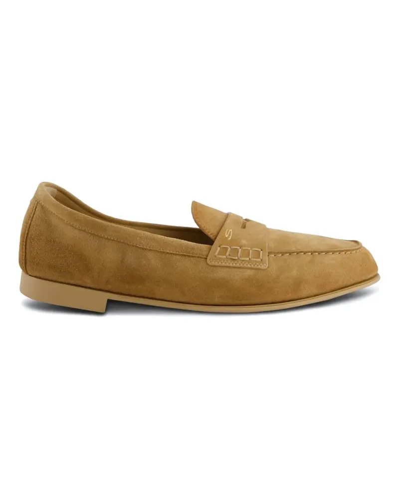 Santoni Vibe Loafer - Nude Nude