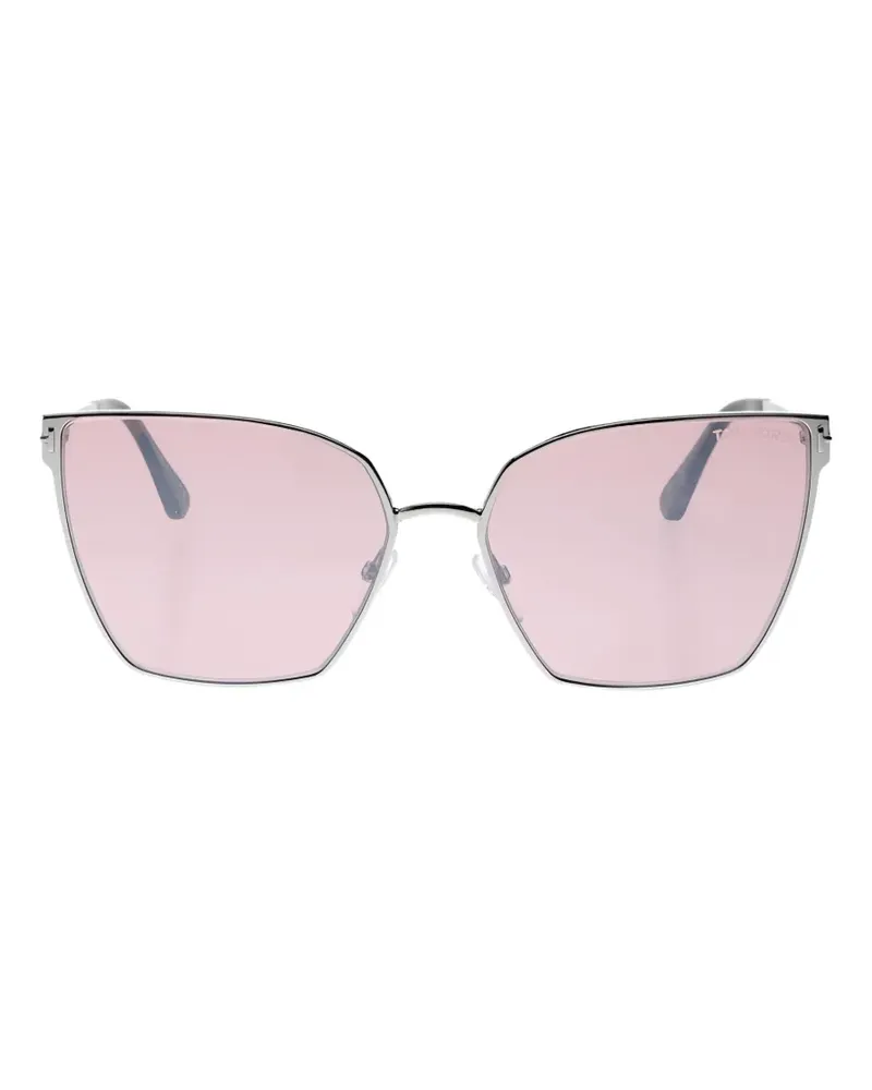 Tom Ford cat-eye frame sunglasses - Silber Silber