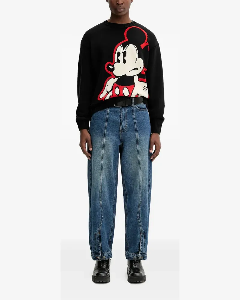 Desigual cartoon graphic sweater - Schwarz Schwarz