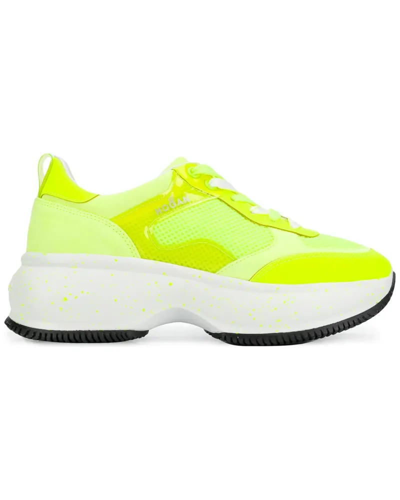 Hogan Plateau-Sneakers - Grün Grün