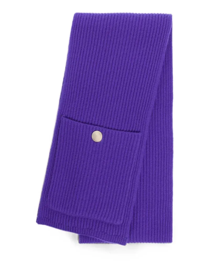 Sandro Gerippter Schal - Violett Violett