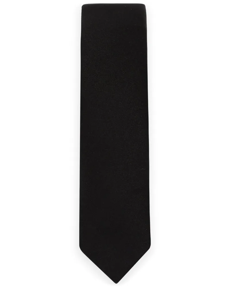 Dolce & Gabbana Krawatte aus Seide - Schwarz Schwarz