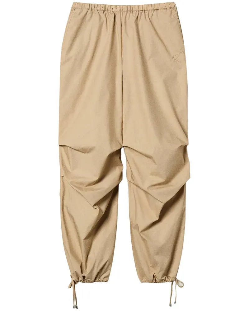 Twin-Set Jogginghose aus Popeline - Nude Nude