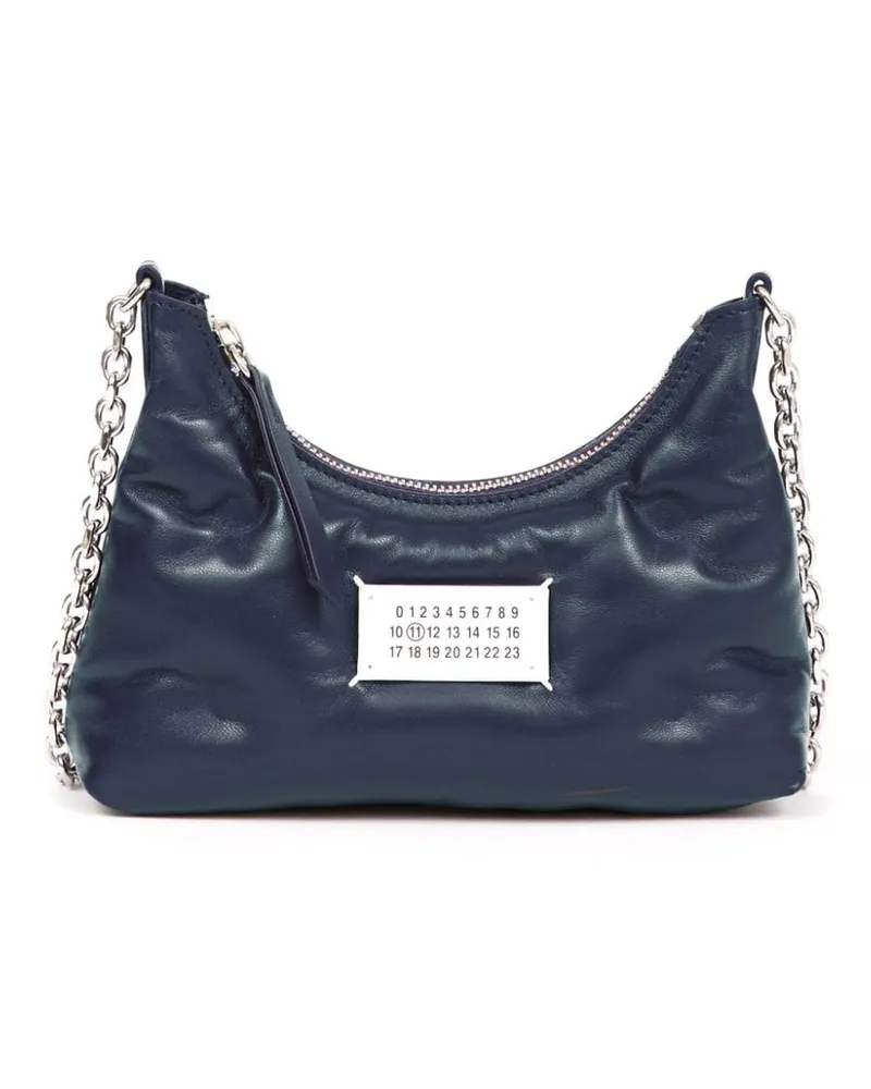 Maison Margiela Micro Glam Slam Schultertasche - Blau Blau