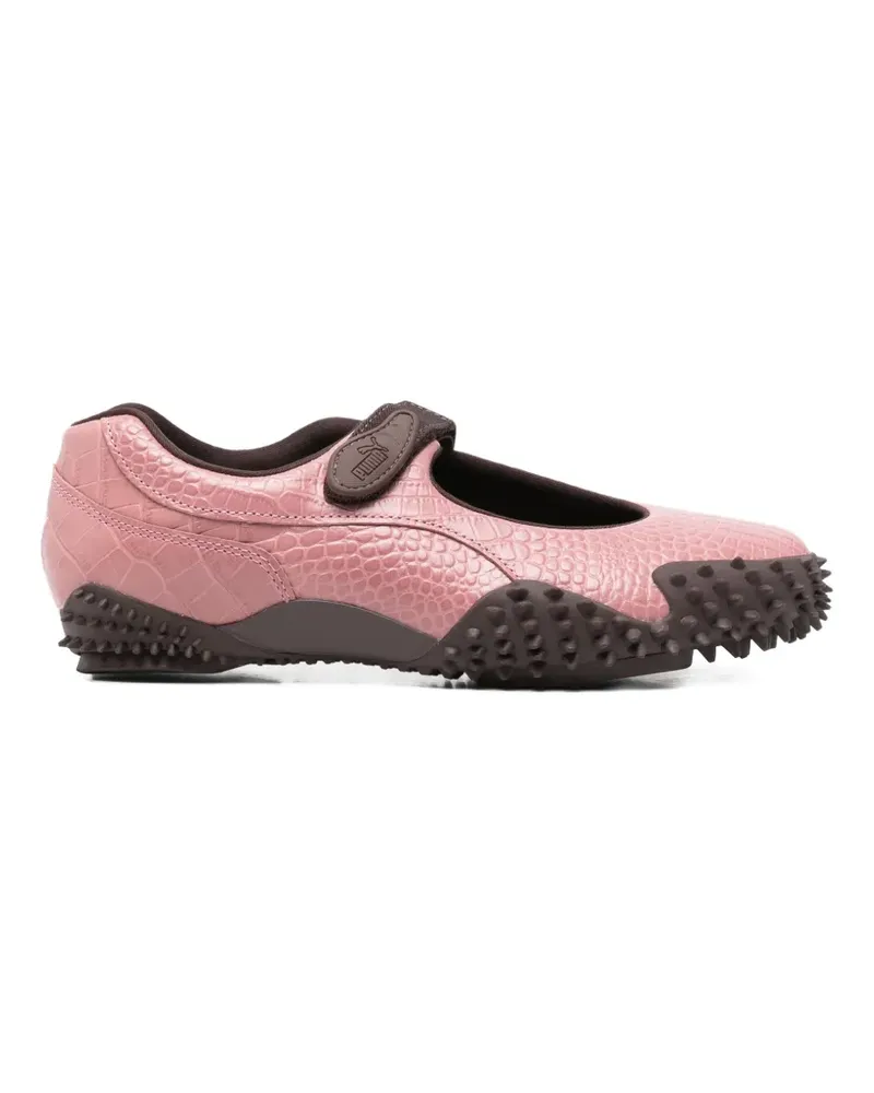 Puma Mostro Fey crocodile-effect strap sneakers - Rosa Rosa