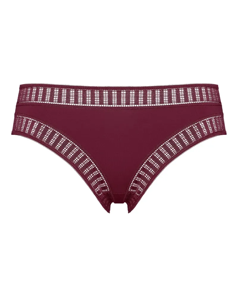 Eres Jacky Slip mit grafischer Spitze - Violett Violett