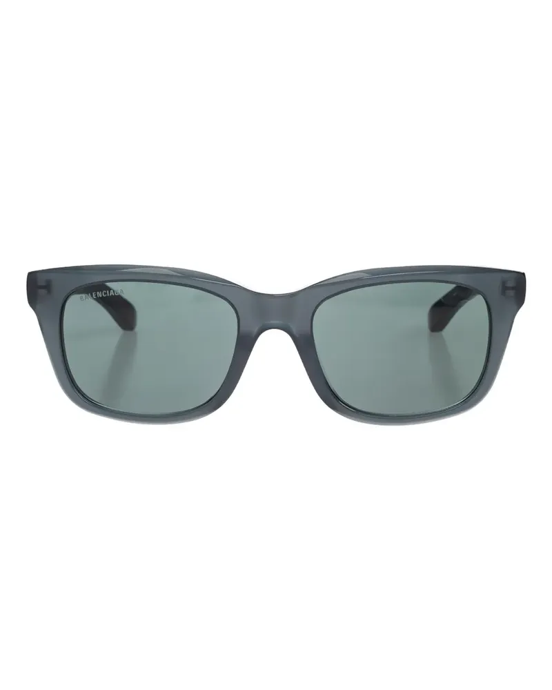 Balenciaga Sonnenbrille mit eckigem Gestell - Grün Grün