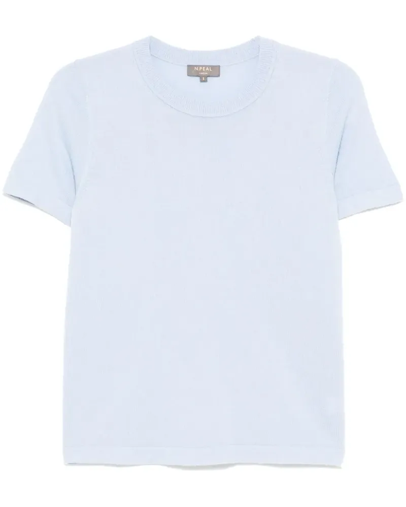 N.Peal Lottie T-Shirt - Blau Blau
