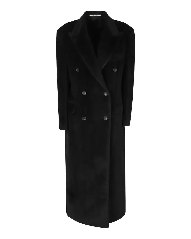 Tagliatore double-breasted coat - Schwarz Schwarz