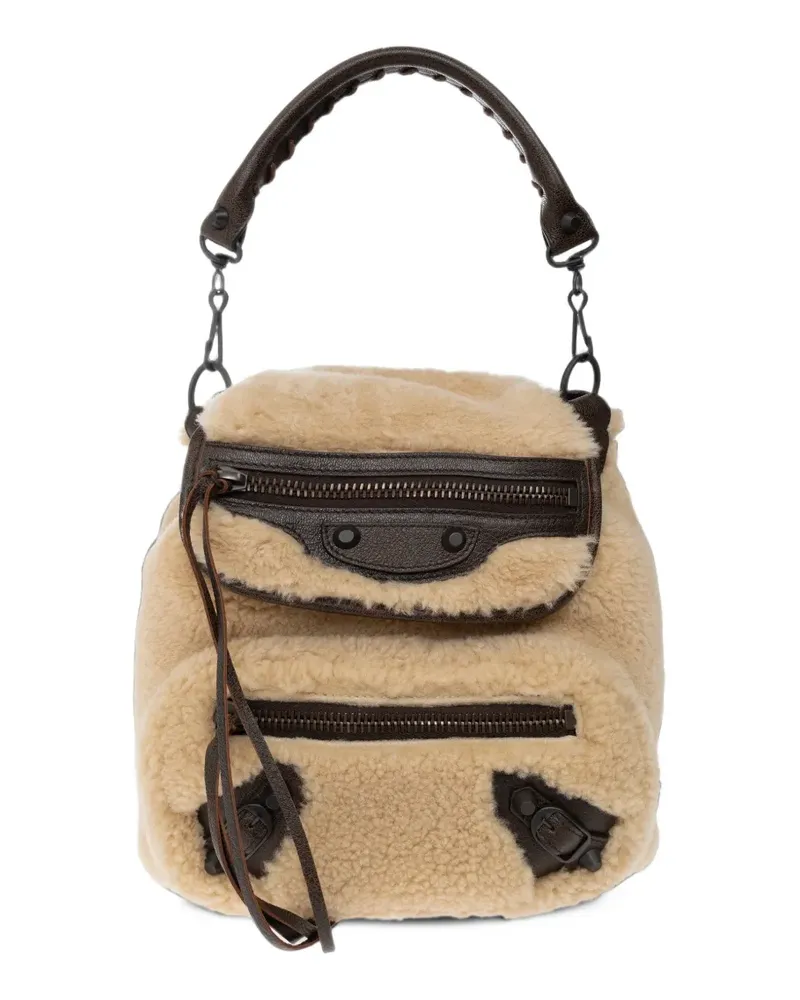 Balenciaga Mini Le City Rucksack - Nude Nude