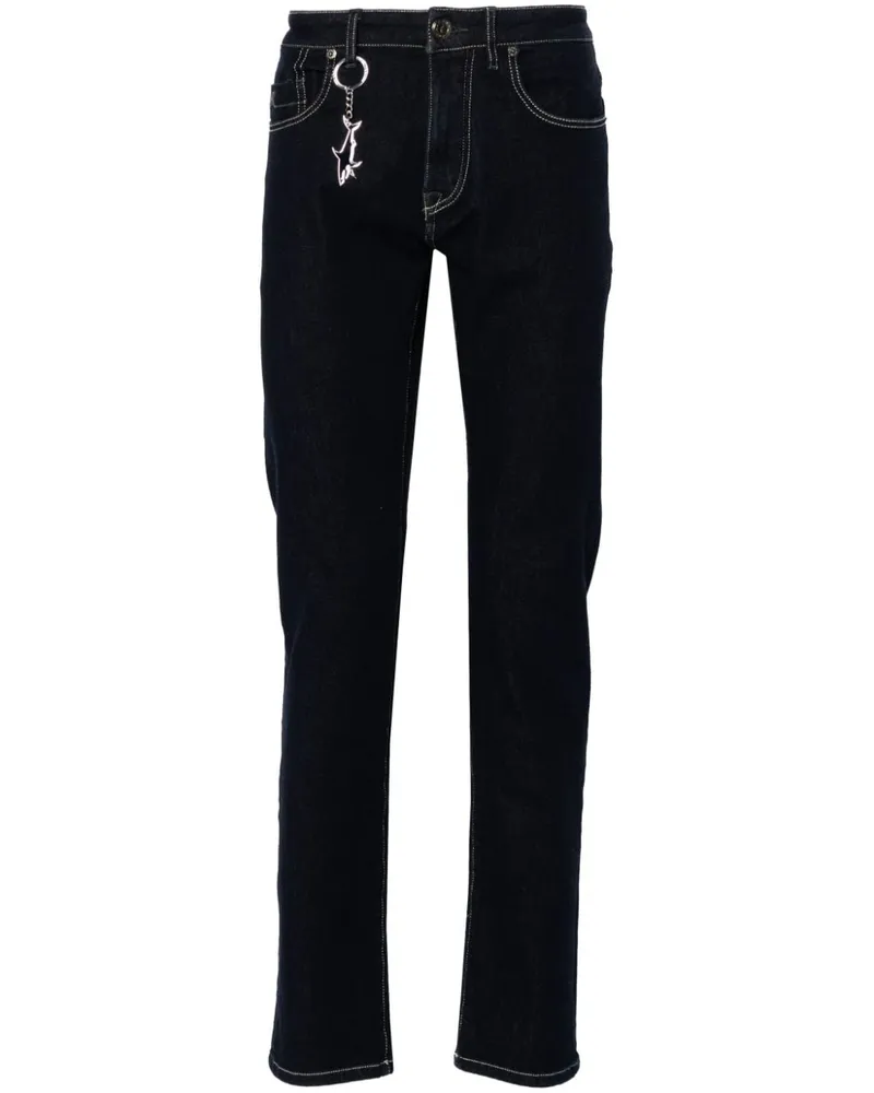 Paul & Shark Klassische Slim-Fit-Jeans - Blau Blau