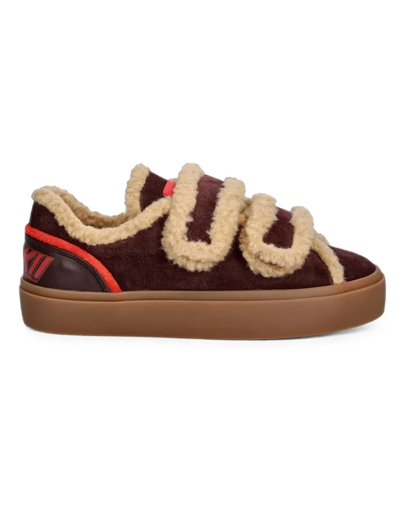 INUIKII Lila touch-strap sneakers - Braun Braun
