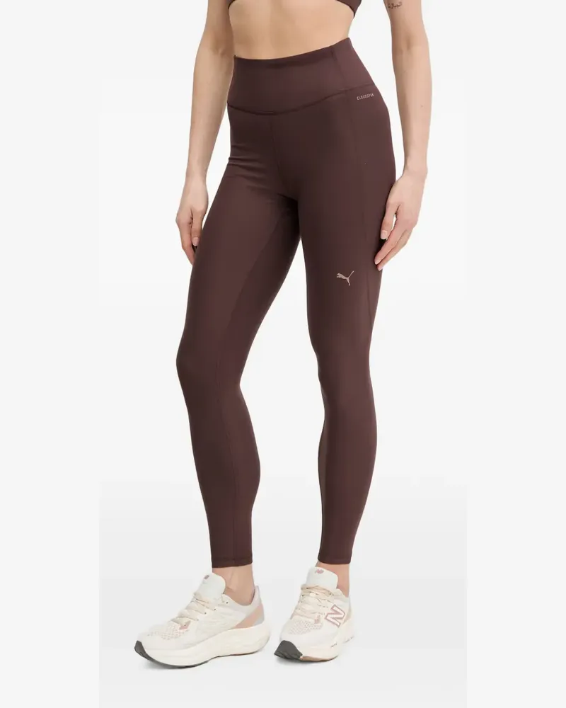 Puma Cloudspun loggo-print leggings - Braun Braun