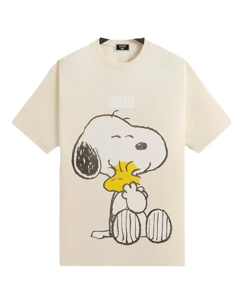 KITH Peanuts Hug "Sandrift" T-shirt - Nude Nude