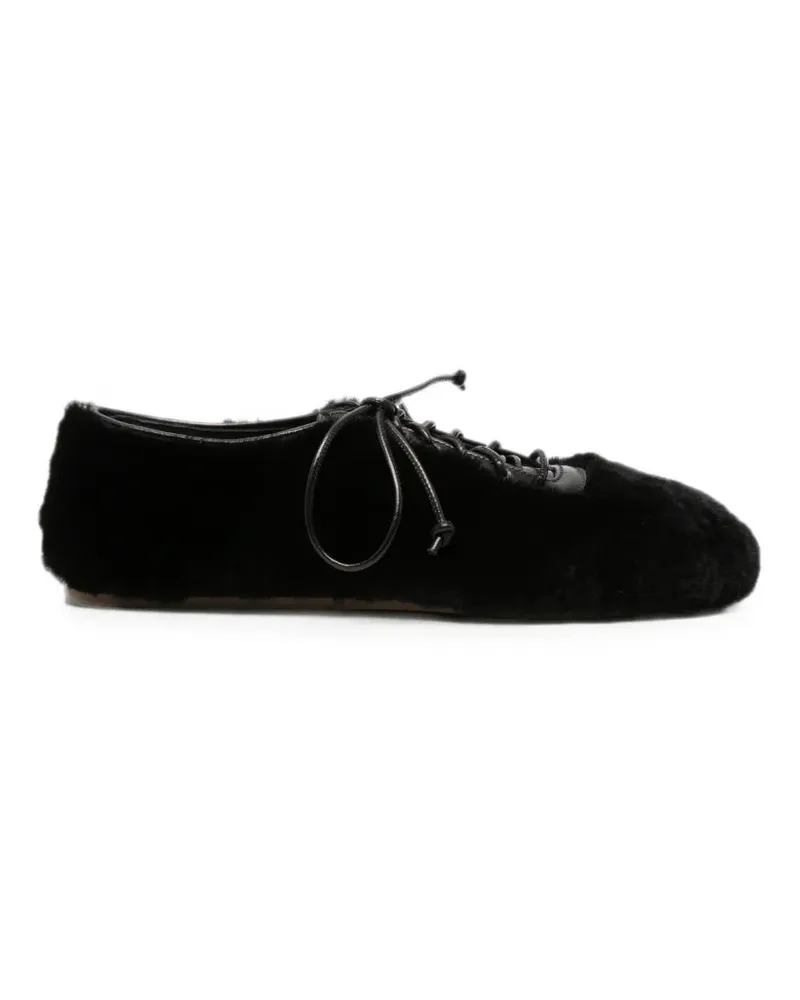 forte_forte Sneakers mit Schnürung - Schwarz Schwarz