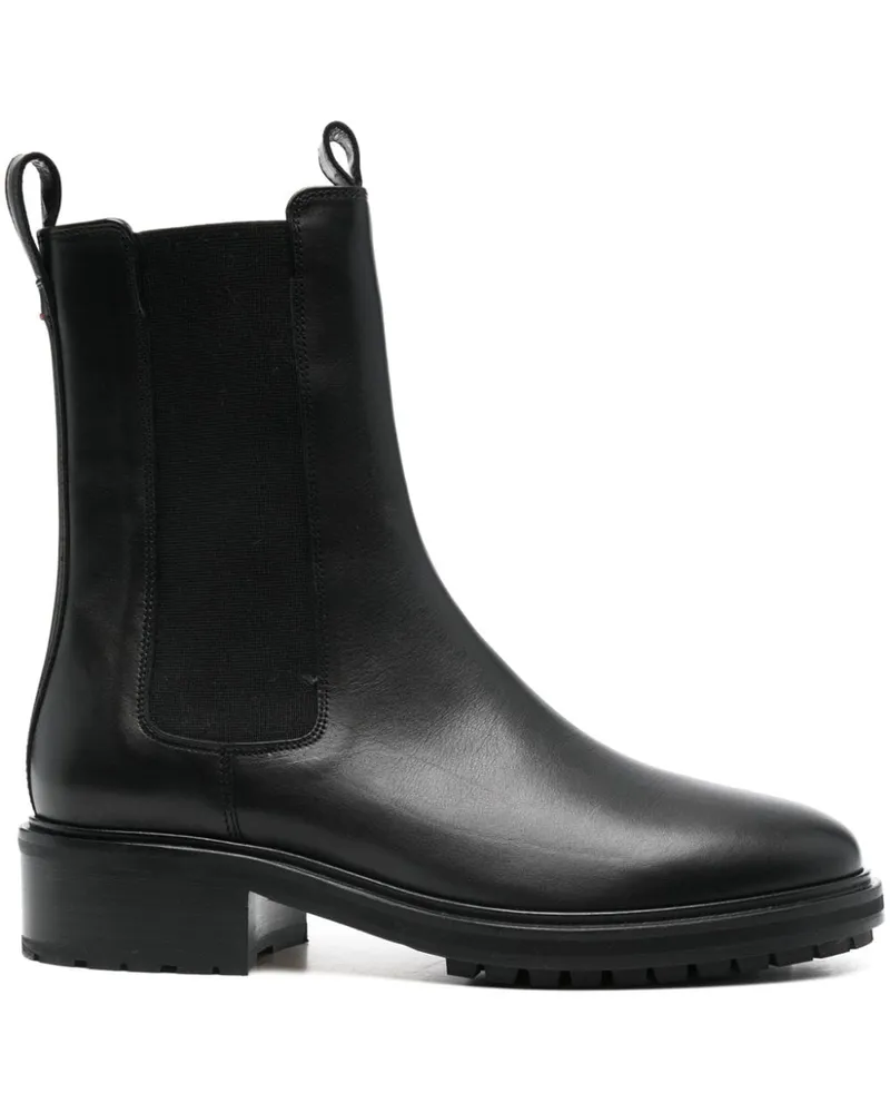 aeyde Jack Stiefel 40mm - Schwarz Schwarz