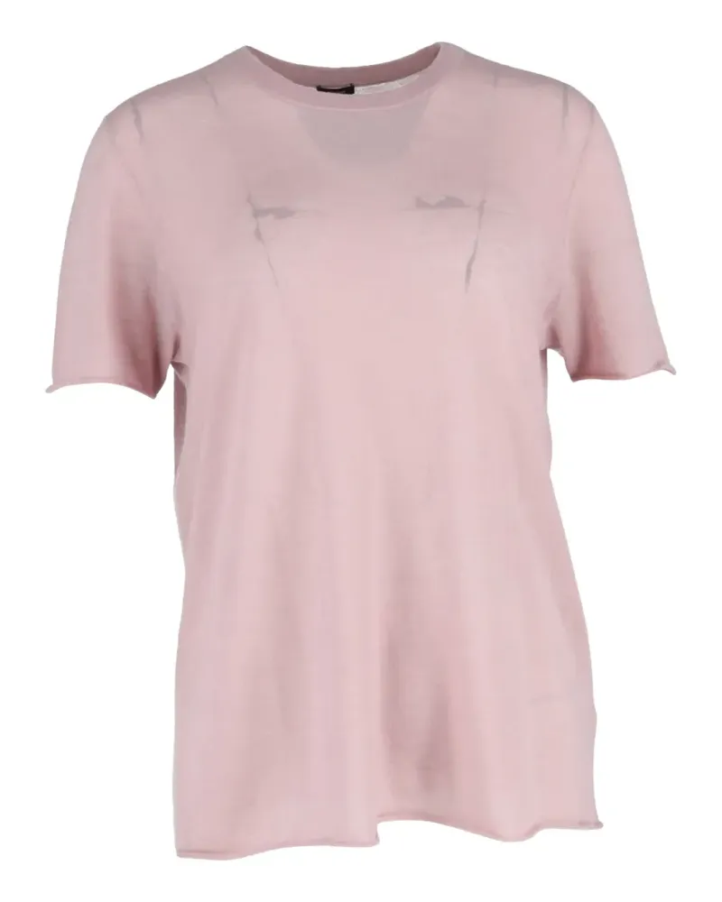 Joseph T-Shirt mit rundem Ausschnitt - Rosa Rosa