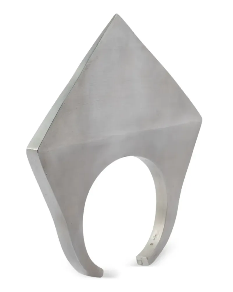 Parts Of Four Crescent Bridge Armspange - Silber Silber
