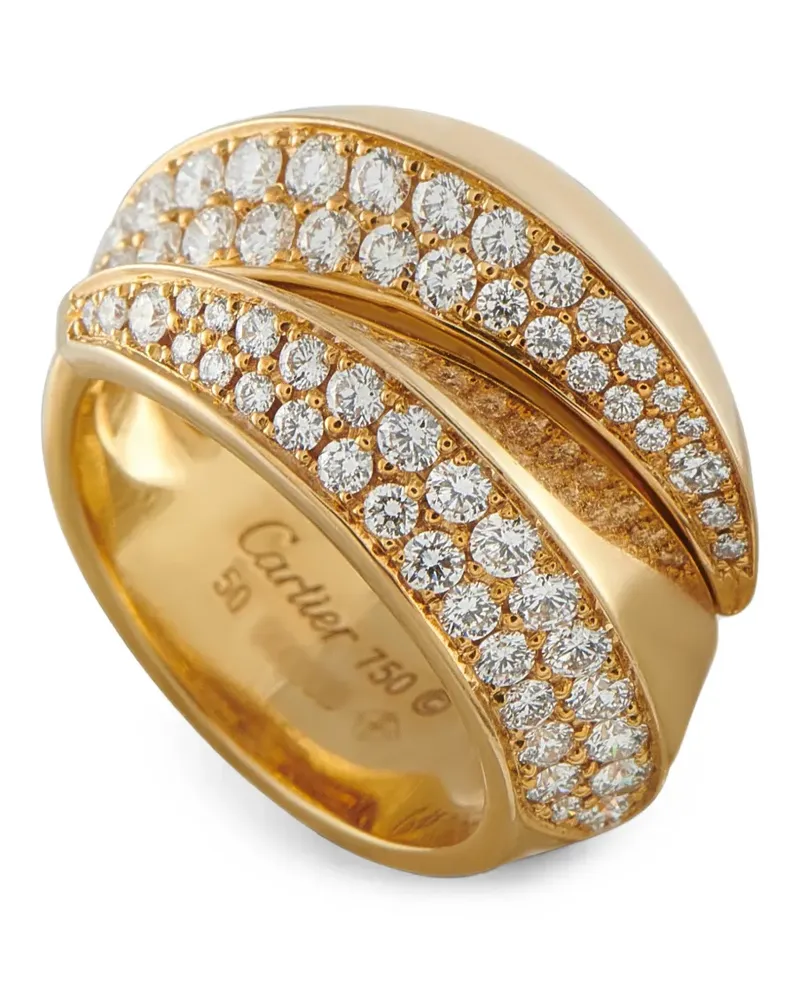 Cartier Panthère Griffe Ring mit Diamant - Gold Gold