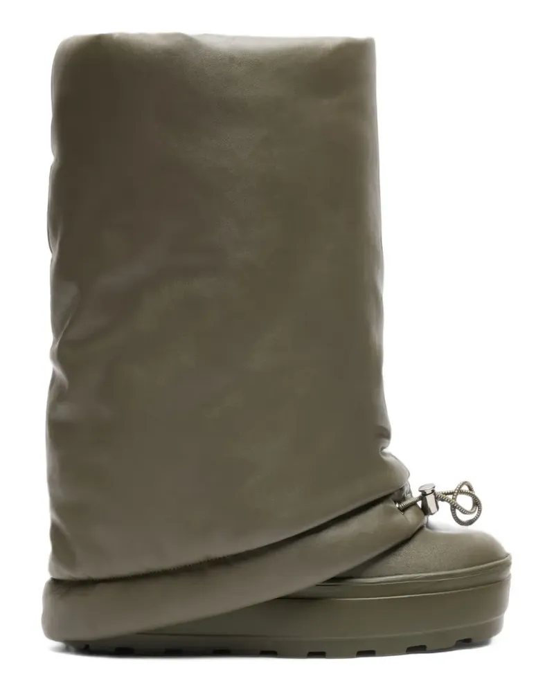 Casadei Wattierte Chamonix Stiefel - Grün Grün