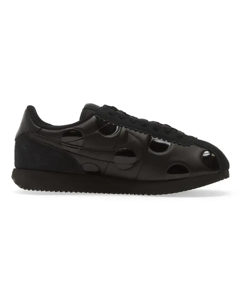 Nike Cortez cut-out sneakers - Schwarz Schwarz
