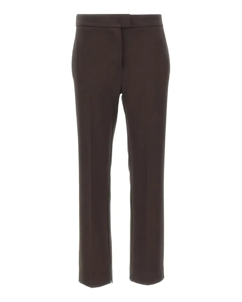 Kaos Hose mit geradem Bein - Braun Braun